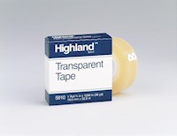 3M&trade; Highland&trade; Transparent Tape - 3