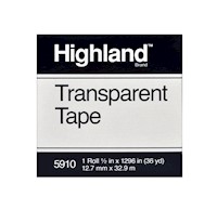 3M&trade; Highland&trade; Transparent Tape